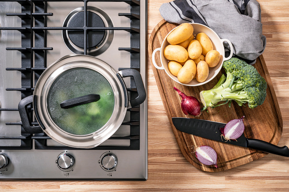 Flow Cool Black pannenset 4-delig