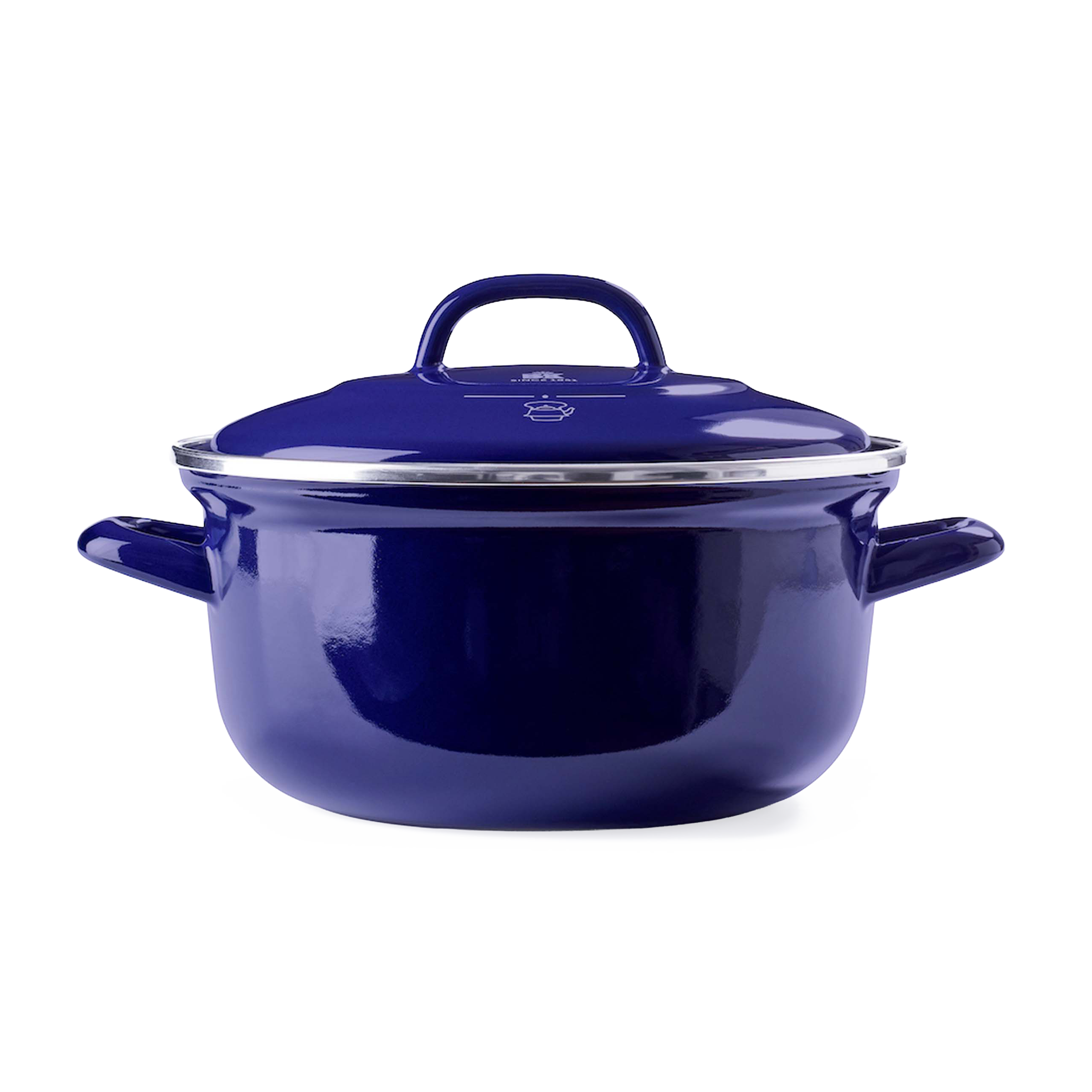 Indigo braadpan Blue