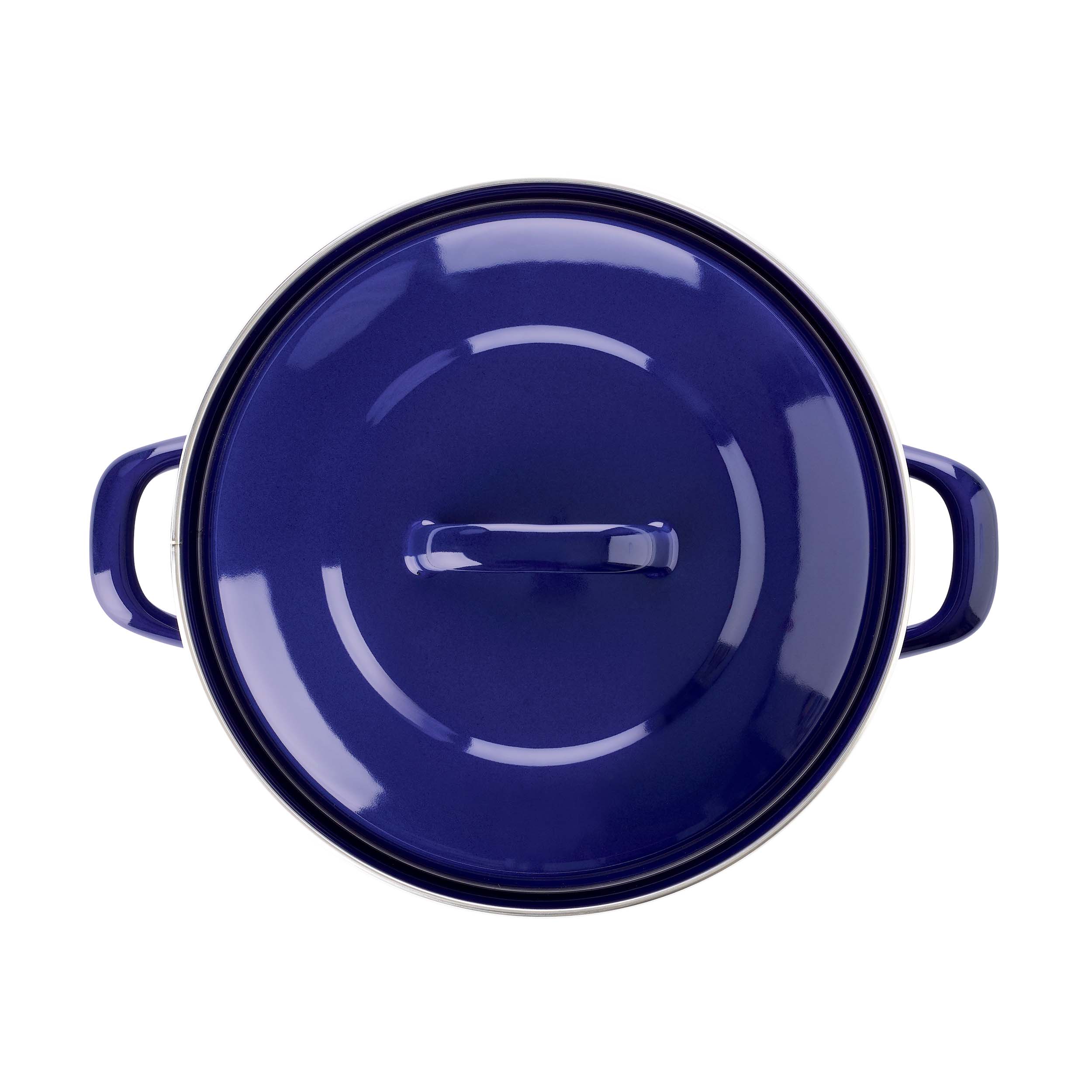Indigo braadpan Blauw