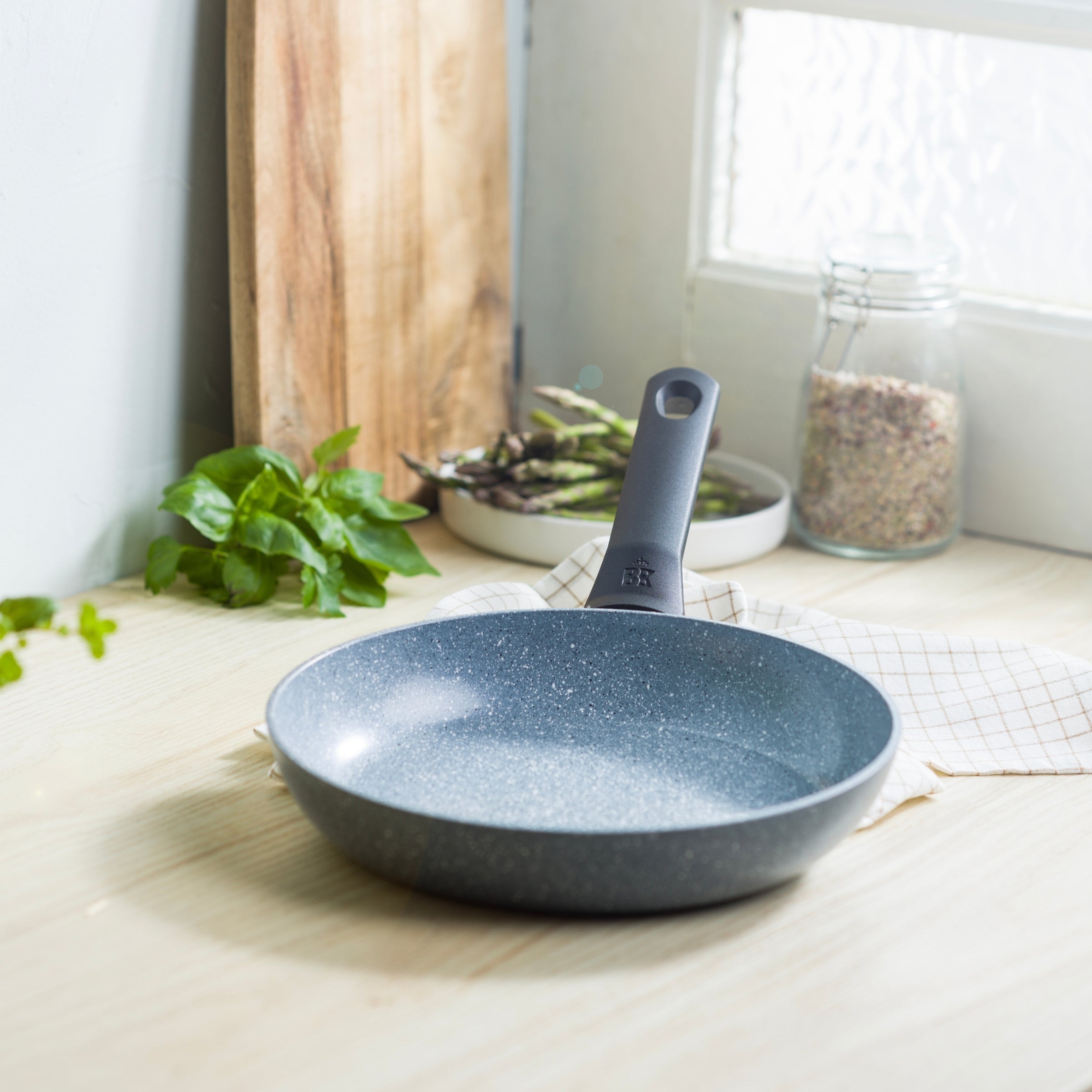 Blue Label Granite koekenpan 24cm
