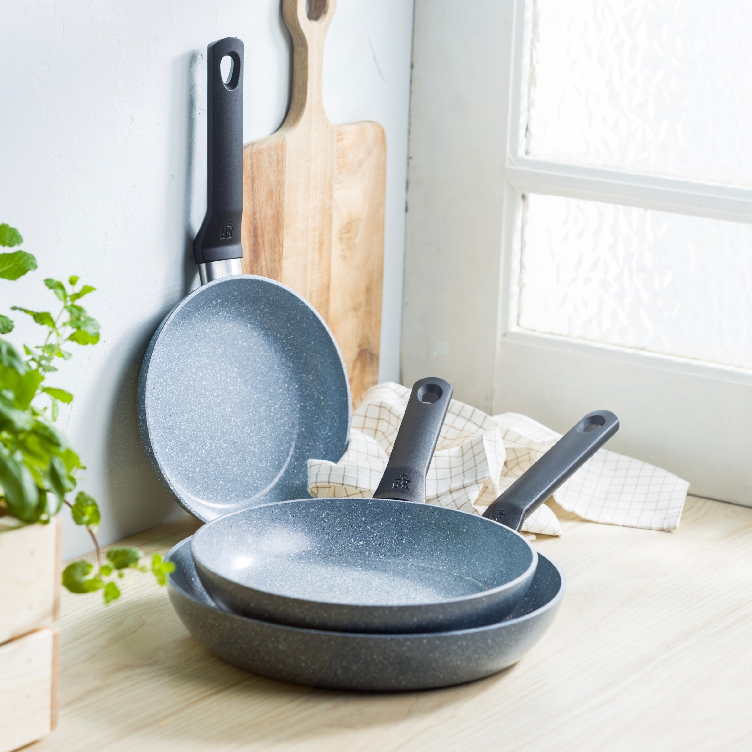 Blue Label Granite koekenpan 28cm