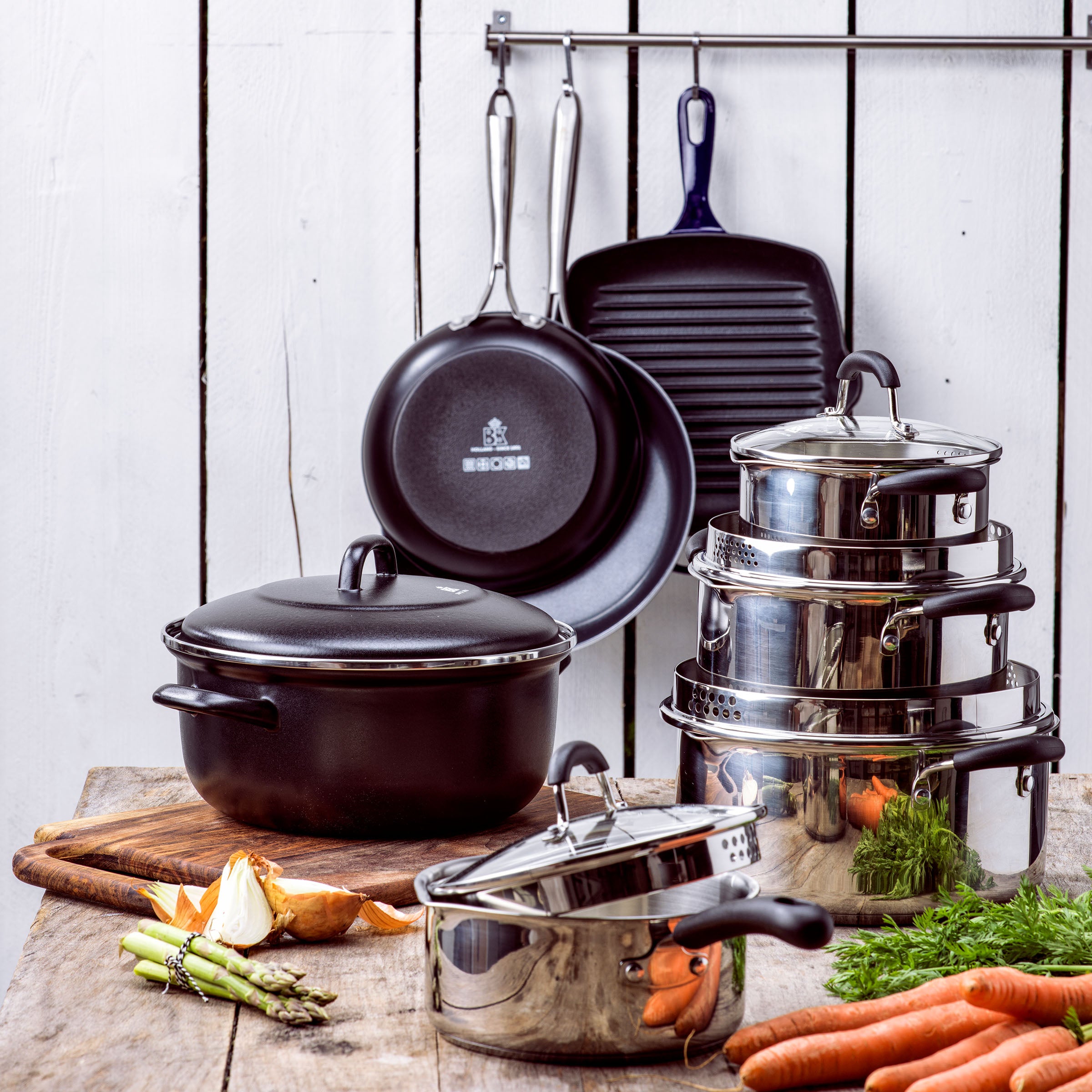 Magma koekenpanset (20+24+28 cm)