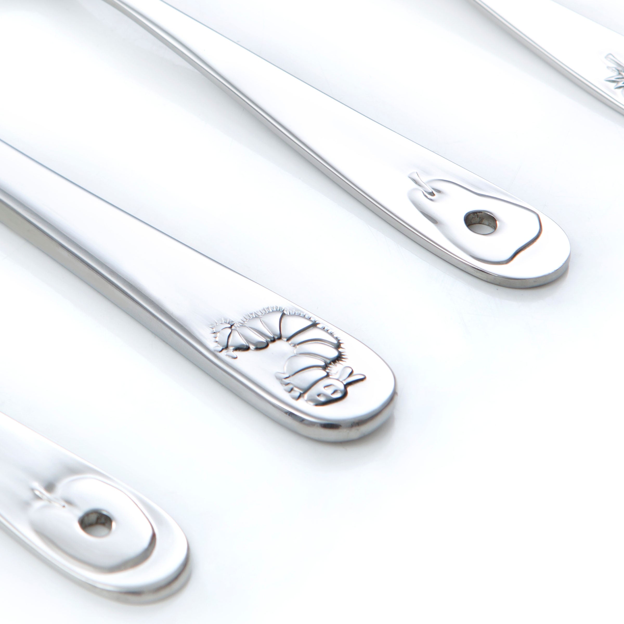 Kinderbestek Rupsje Nooitgenoeg