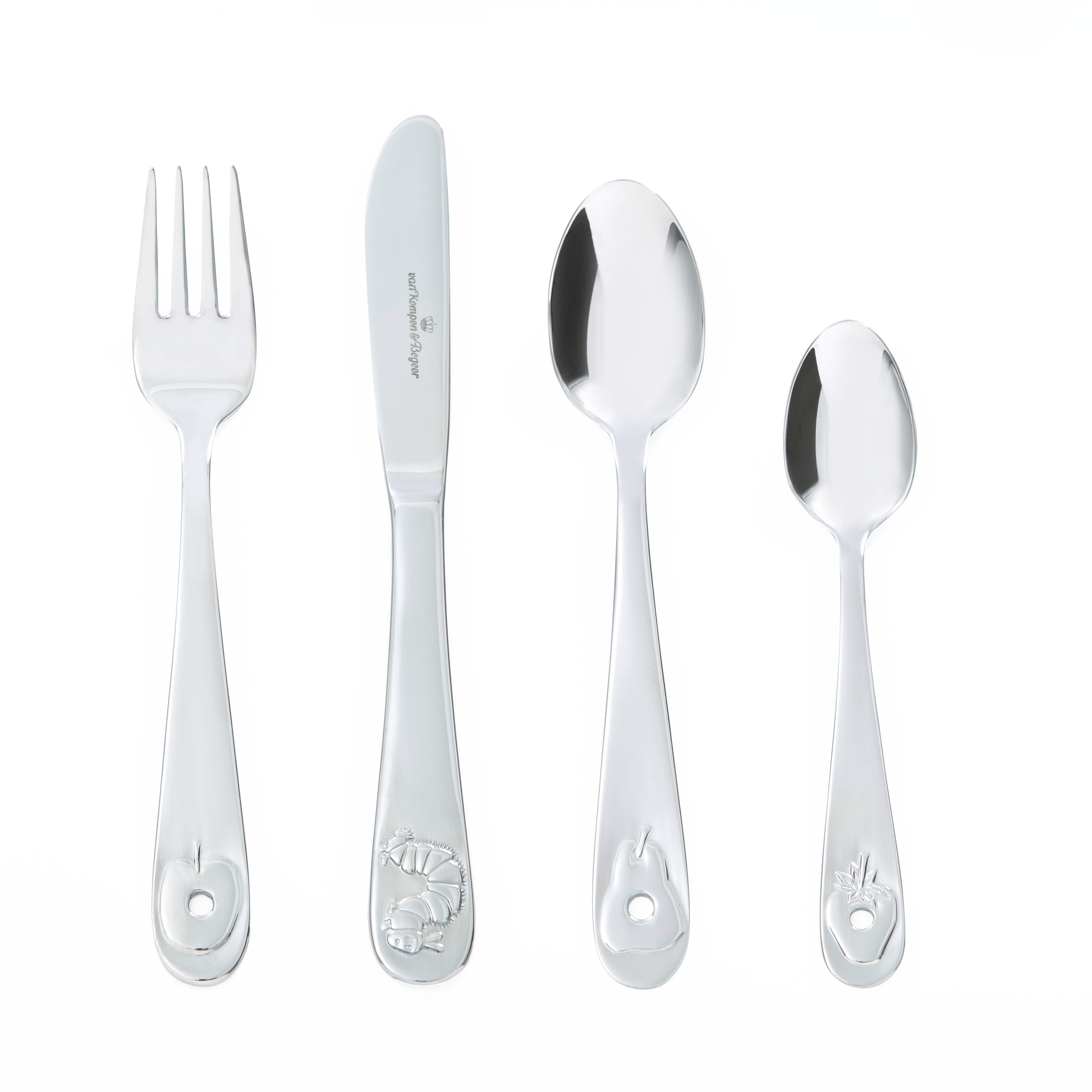 Kinderbestek Rupsje Nooitgenoeg