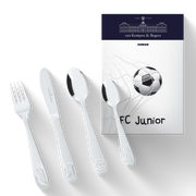 Kinderbestek voor de jonge voetballegende