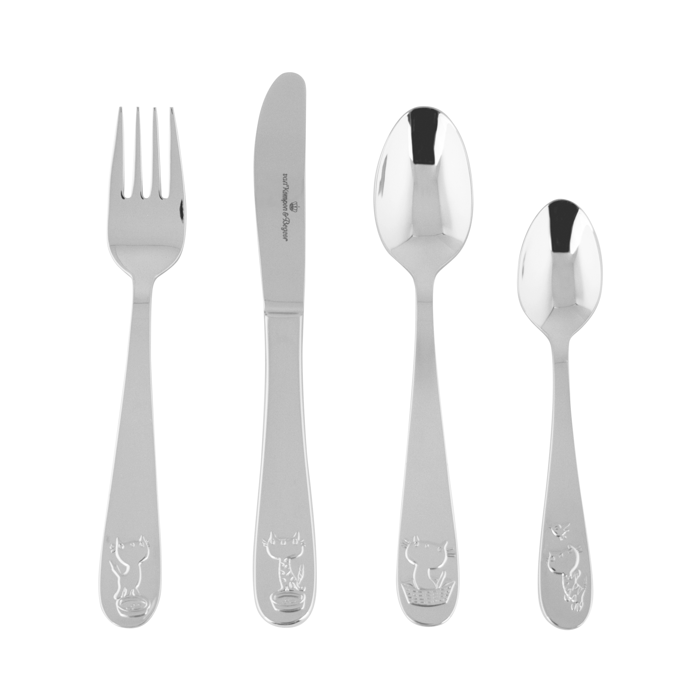 Kinderbestek Op avontuur met Pim en Pom