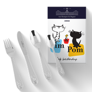 Kinderbestek Op avontuur met Pim en Pom