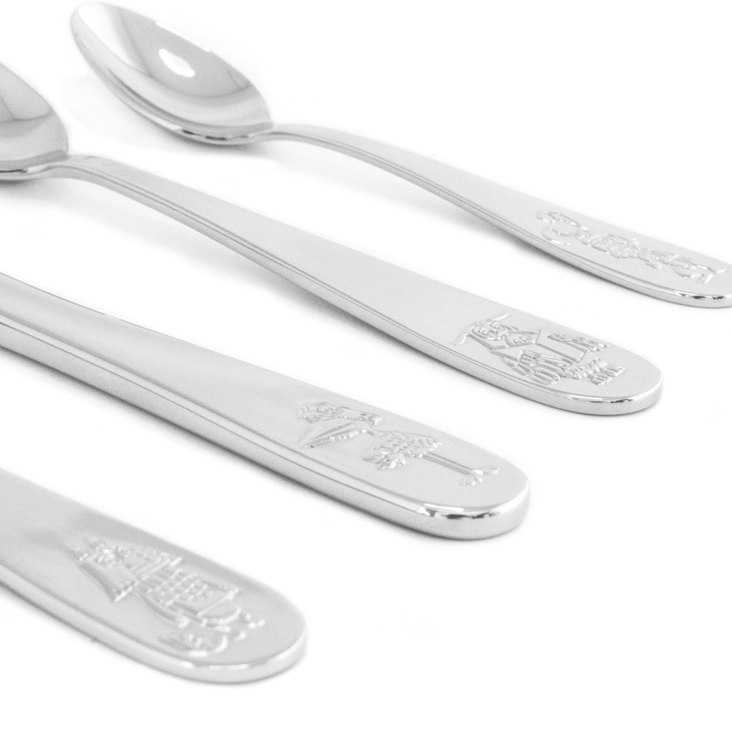 Kinderbestek De Fabeltjeskrant 4 Delig