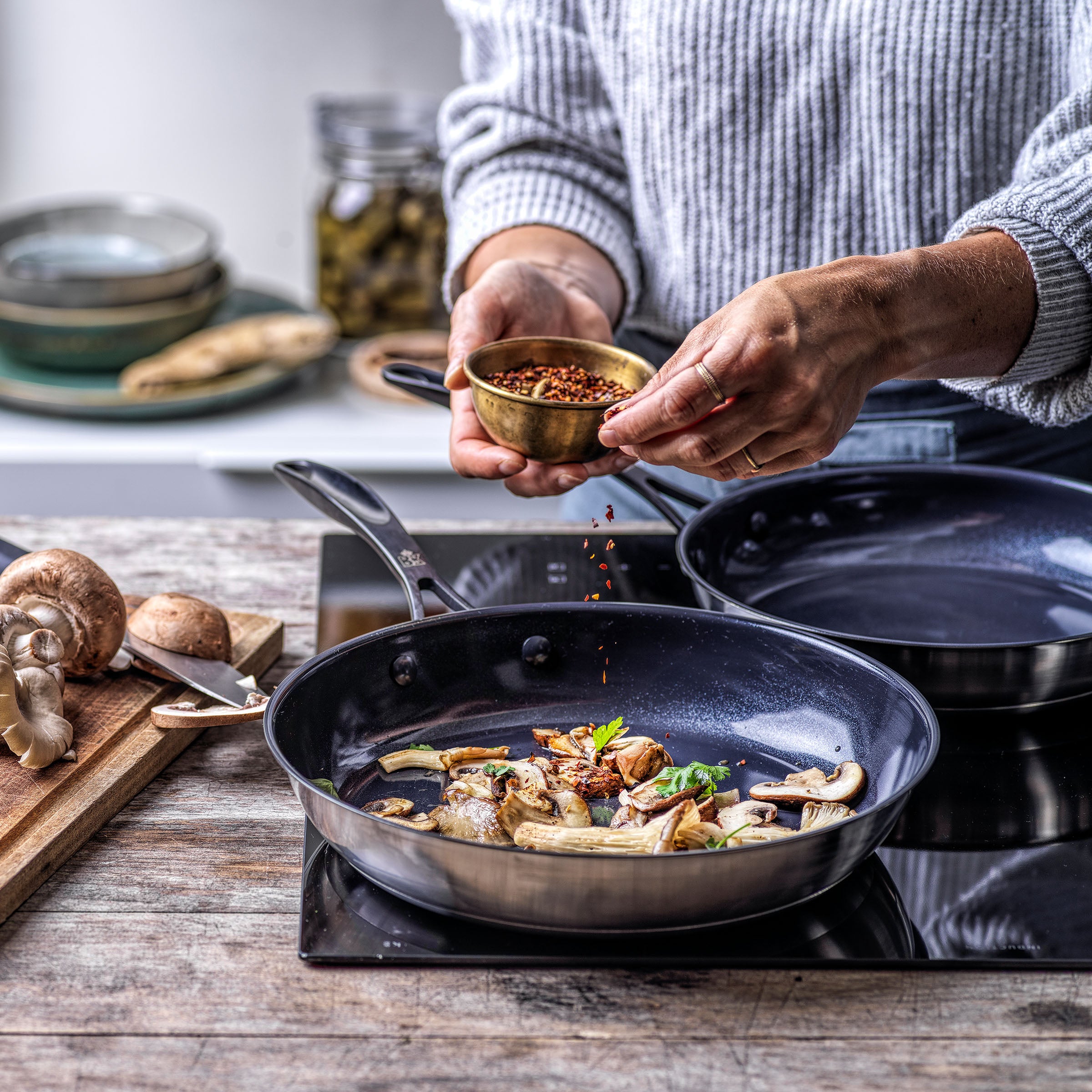 Ceramic Black 9-delige set