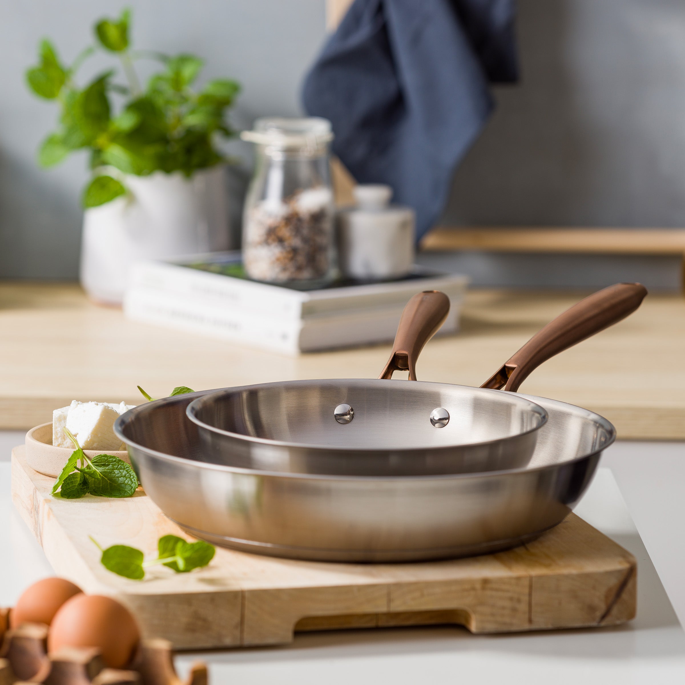 Rose 2-delige pannenset 20cm + 28cm