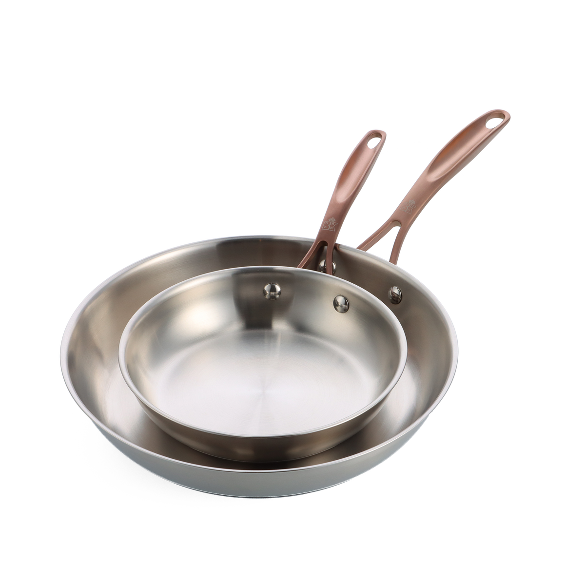 Rose 2-delige pannenset 20cm + 28cm en ovenwaten