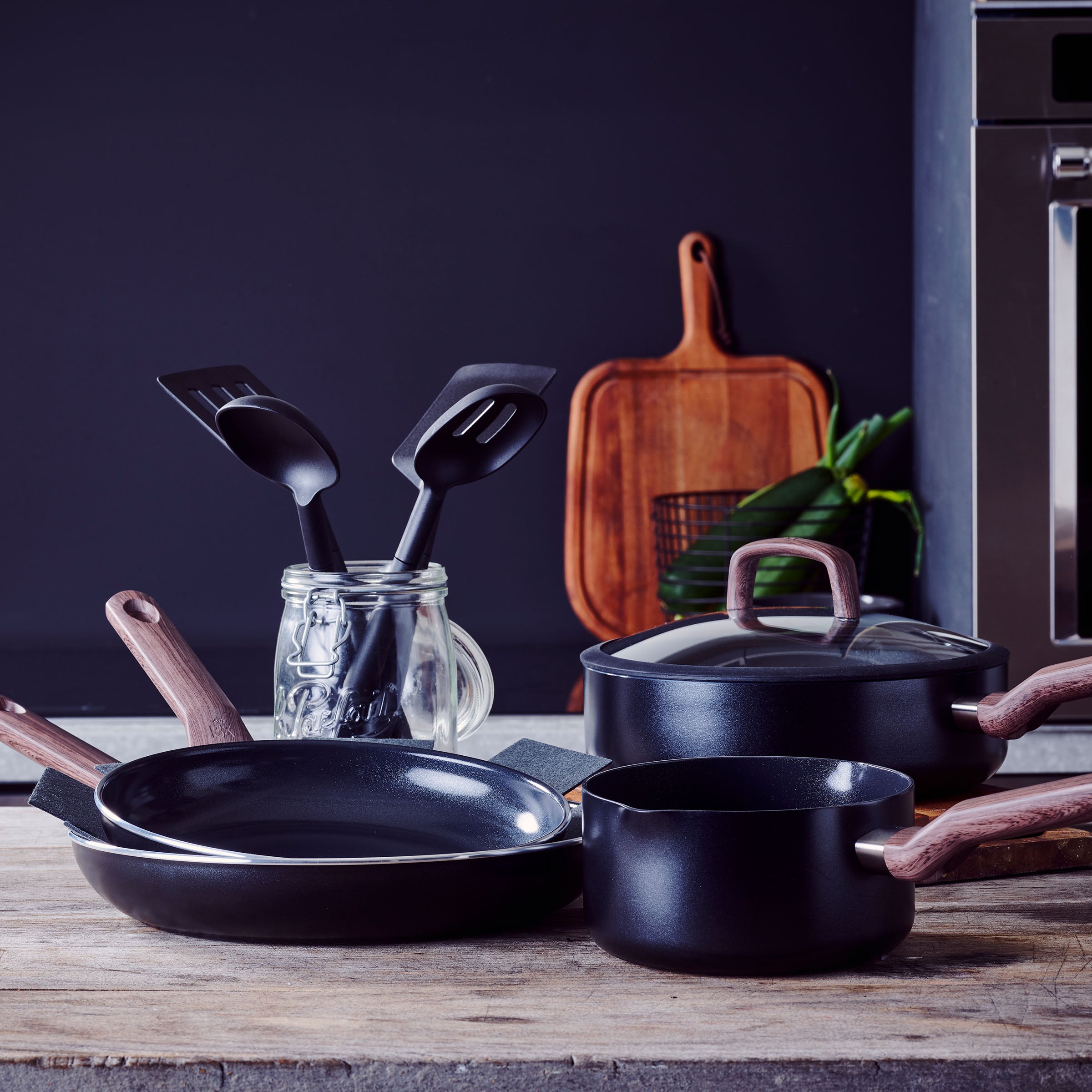 Simply Ceramic pannenset 4-delig