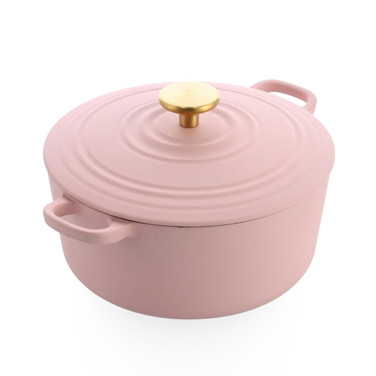 Bourgogne braadpan 24cm/4.2L Blush pink