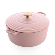 Bourgogne braadpan 28cm/6.7L Blush pink