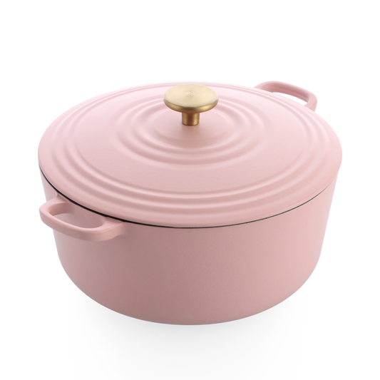 Bourgogne braadpan 28cm/6.7L Blush pink