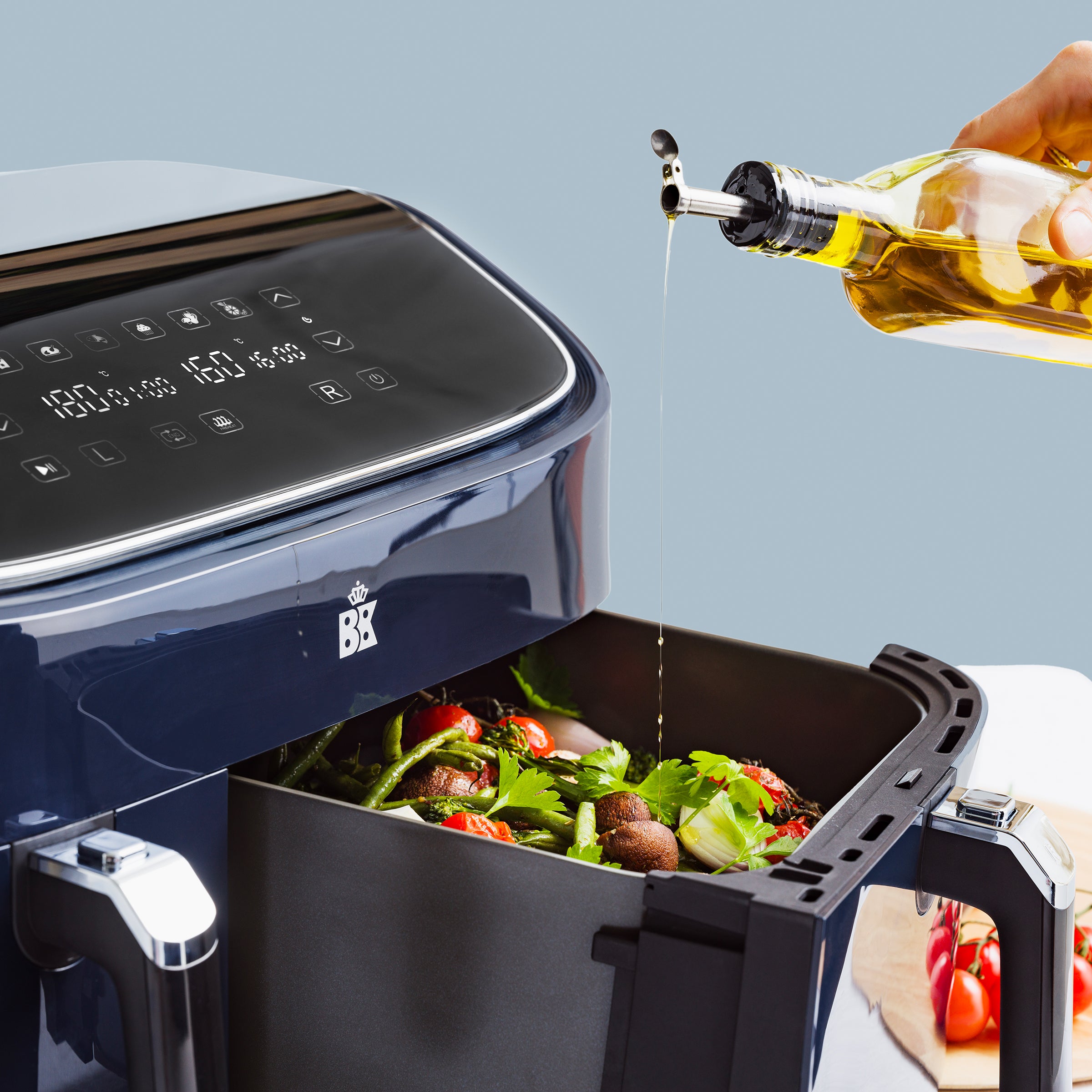 Supreme XXXL Dubbele Air Fryer 3L+6L
