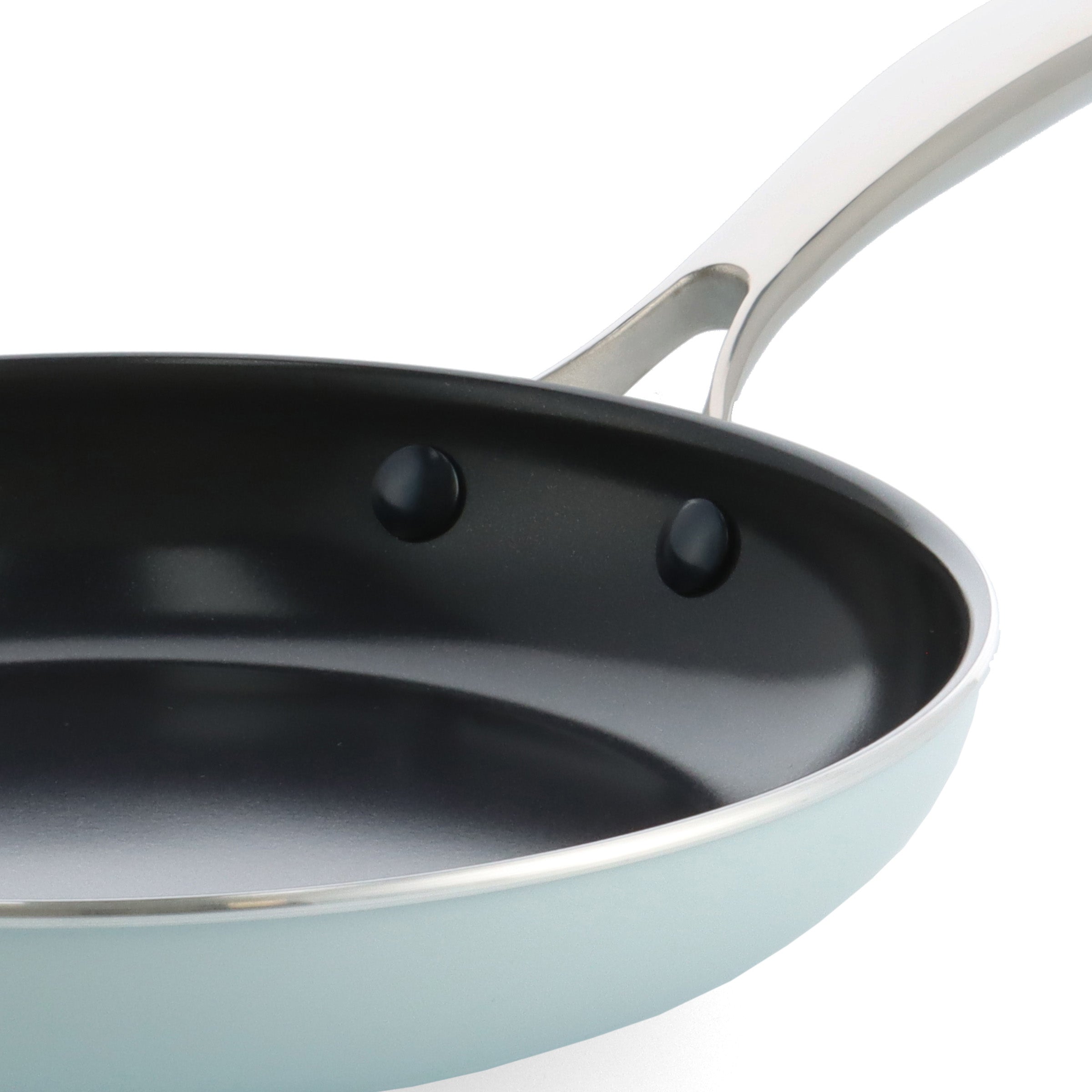 Sky blue 3-delige pannenset + Braadpan Blue + Panbeschermers