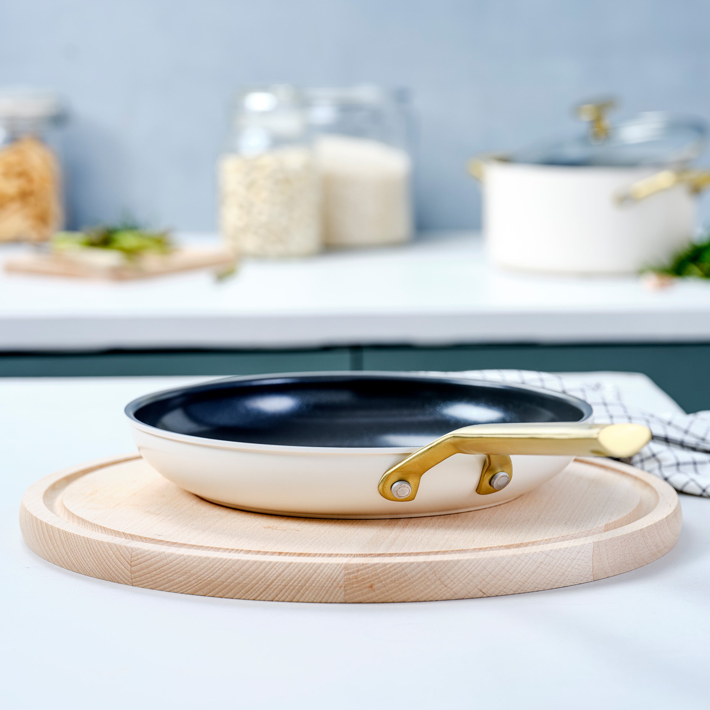 Sublime koekenpan Crème 24 cm