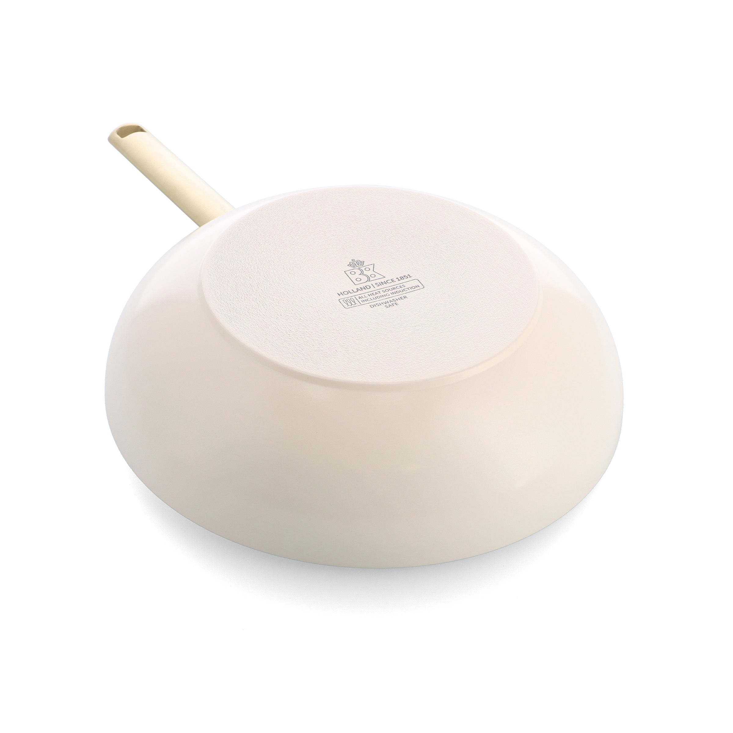 Sublime wok Crème 28 cm