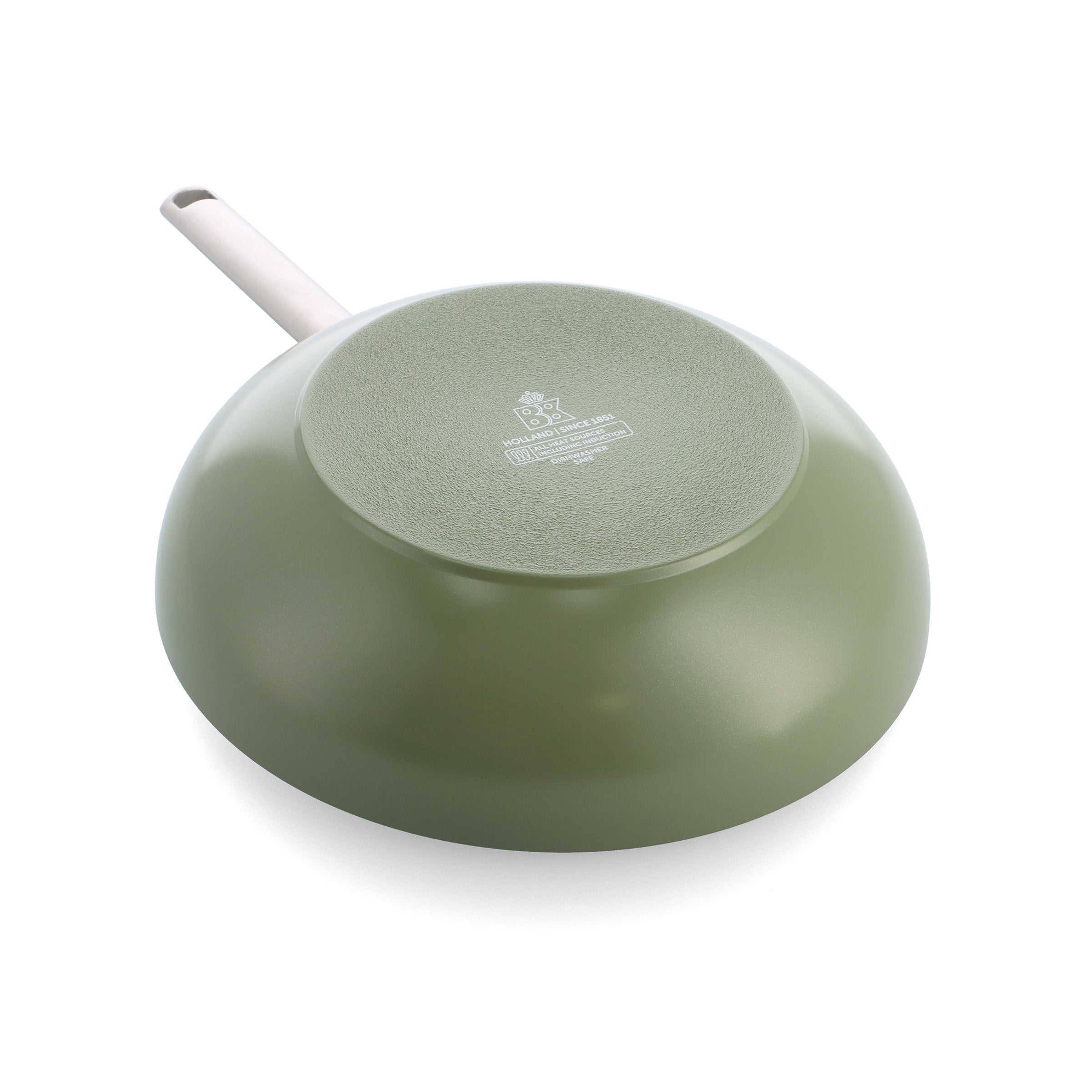 Sublime wok Olijfgroen 28 cm