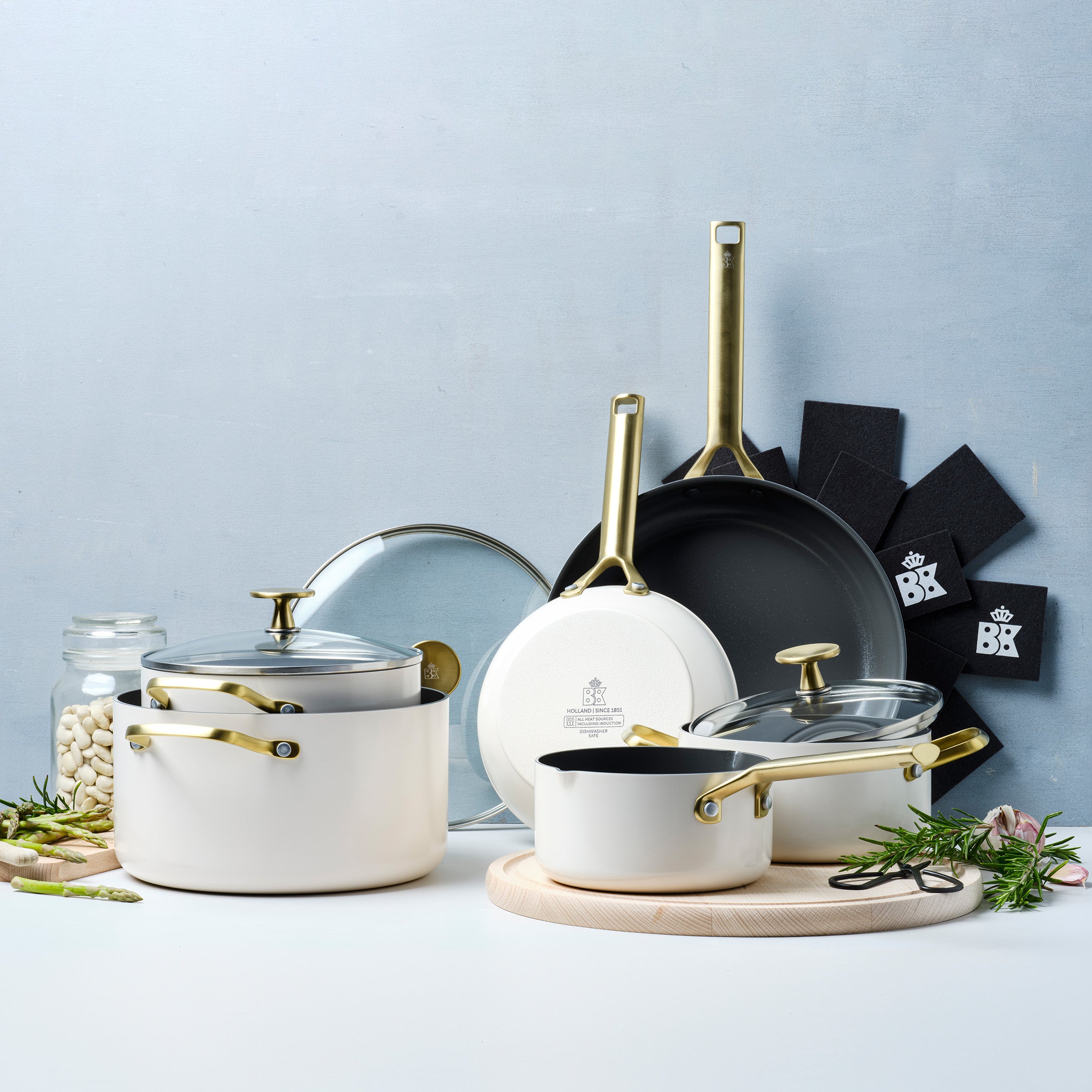 Sublime + Bourgogne Cream 28cm set Whiteset