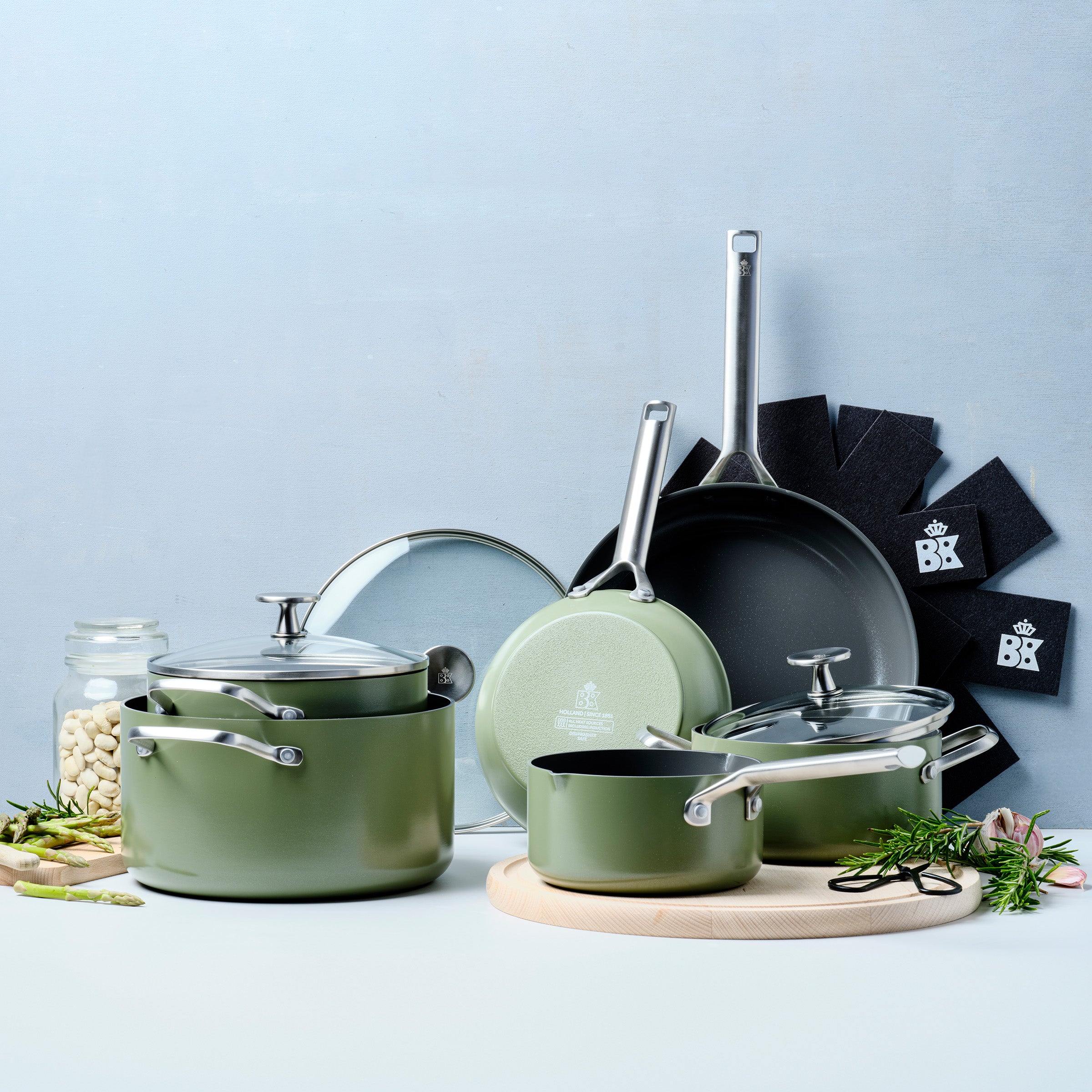 Sublime + Bourgogne Olive Greenset