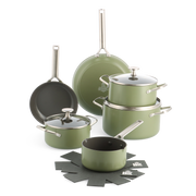 Sublime 6-delige pannenset Olive Green