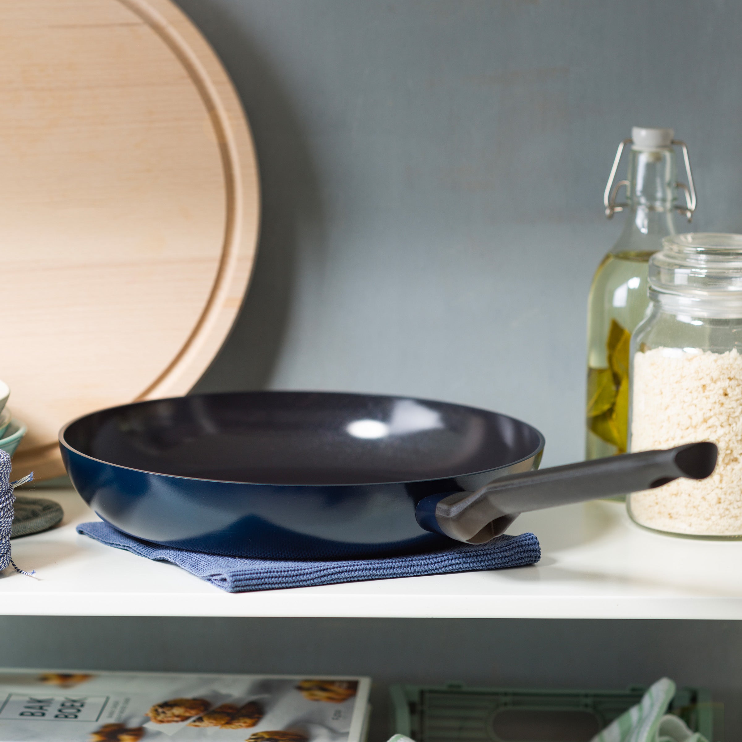 Enjoy Oxford Blue + Air Fryer 4-delige set