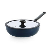 Enjoy wok Oxford Blauw 28 cm