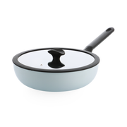 Enjoy wok Lichtblauw 28 cm
