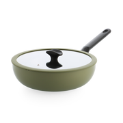 Enjoy wok Olijfgroen 28 cm