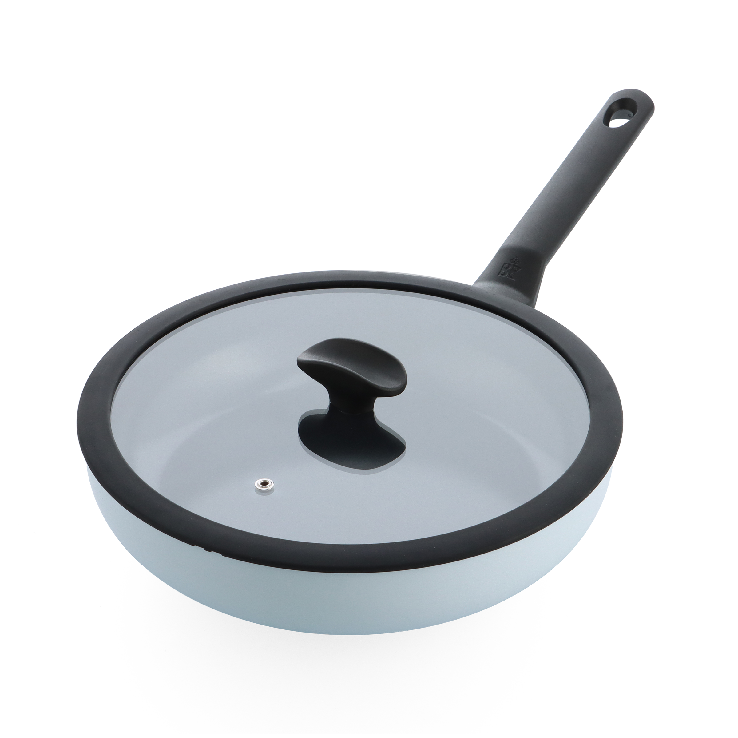 Enjoy hapjespan Light Blue 28 cm + Panbeschermers