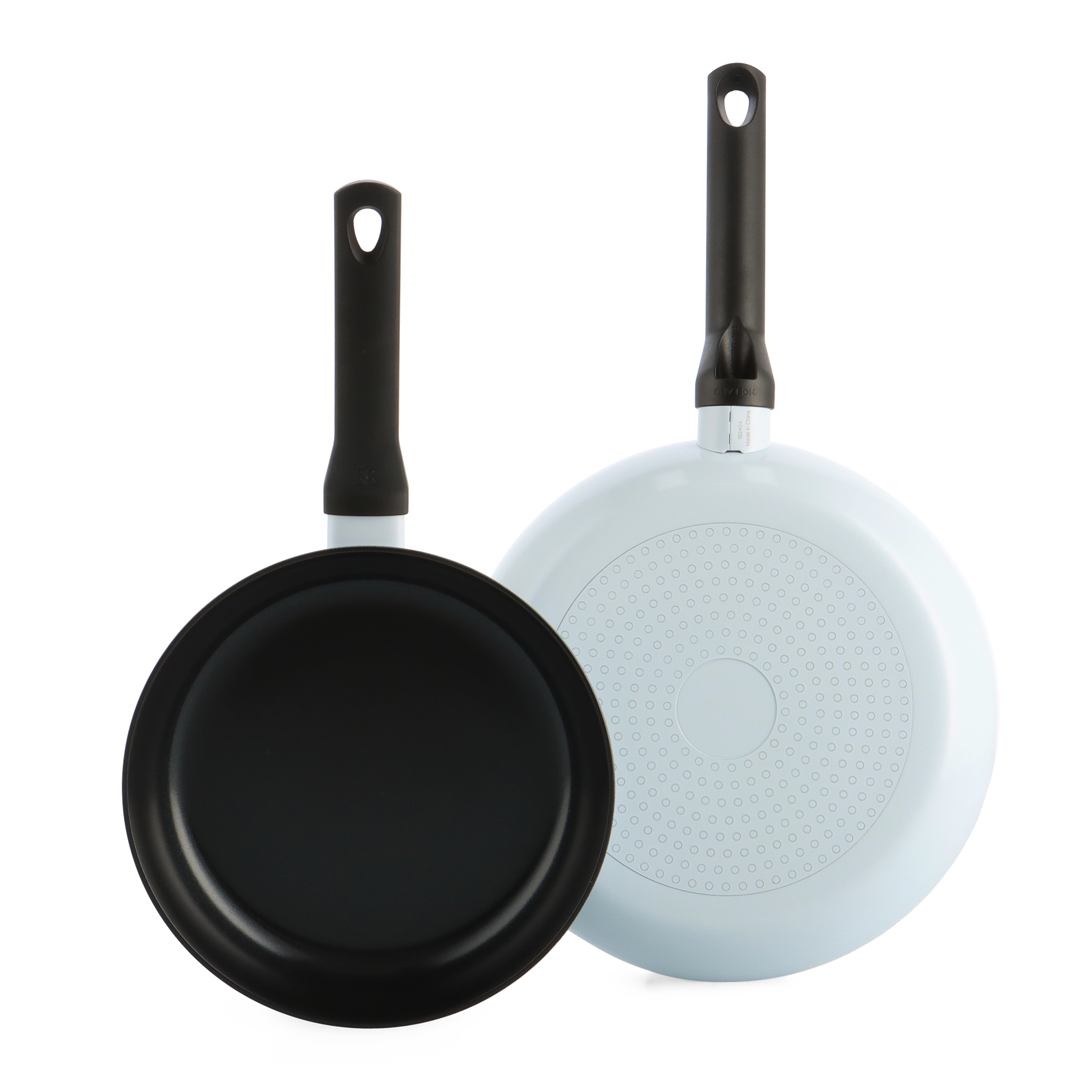Enjoy 3-delig pannenset Lichtblauw met wok