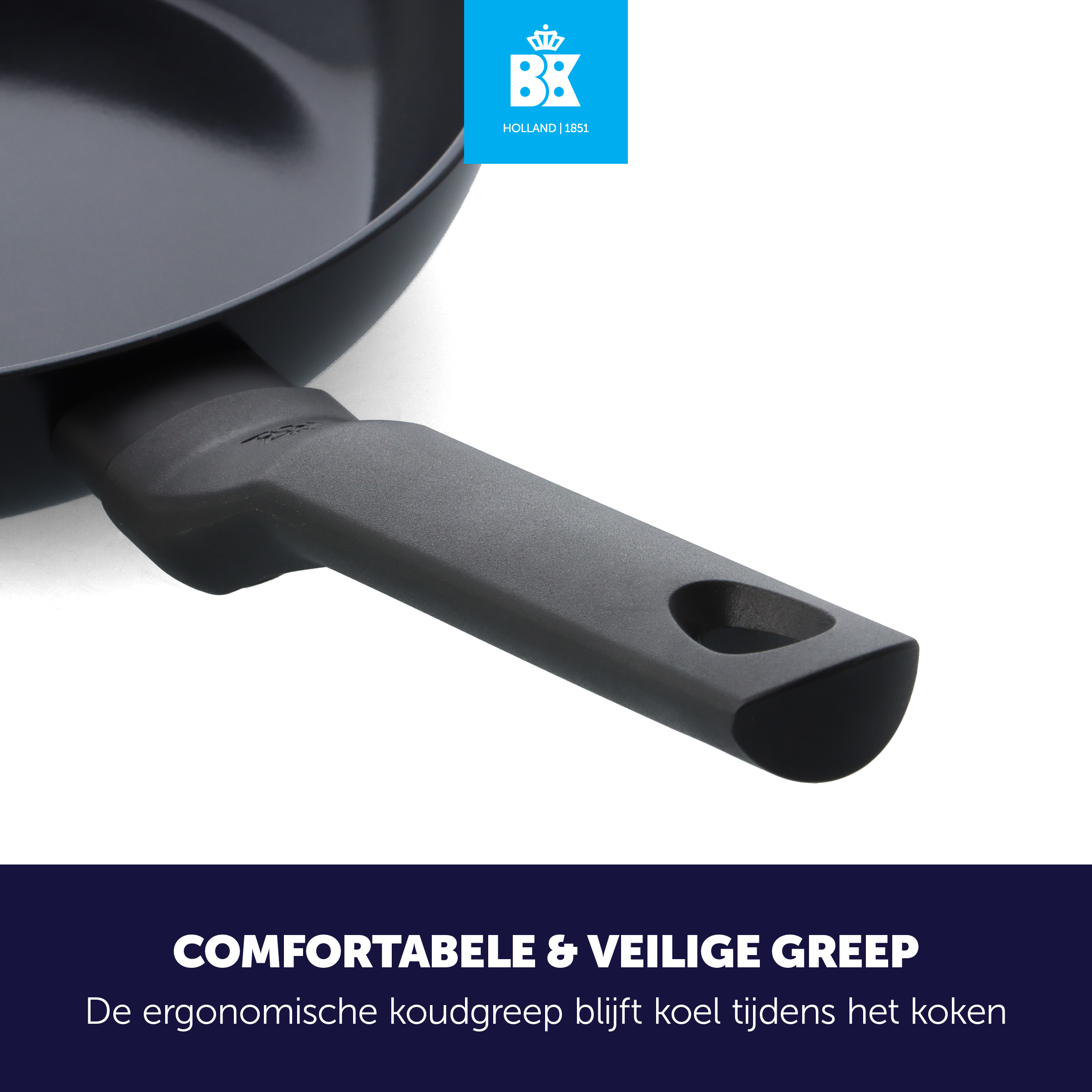 Enjoy koekenpan Zwart 28 cm