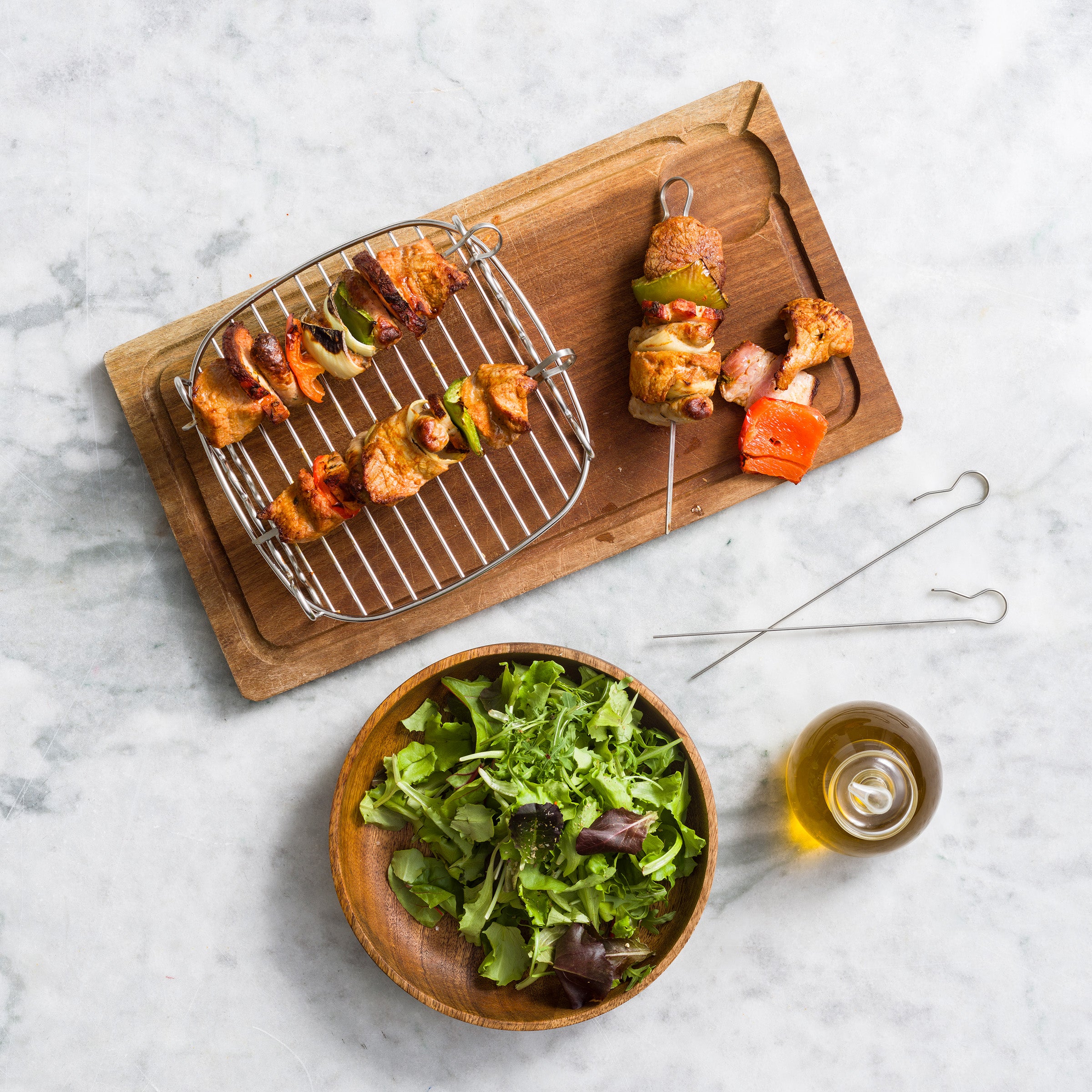 BK Air Fryer Accessories 4-delige grillset