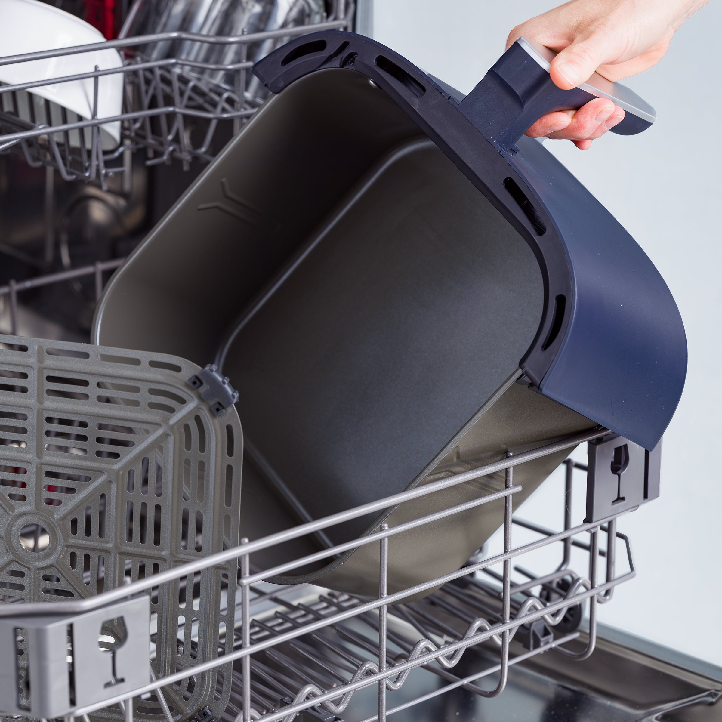 Connect XXL Airfryer 7.6l + 8-delige bakset