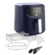 Connect XXL Airfryer 7.6l + 4-delige grillset