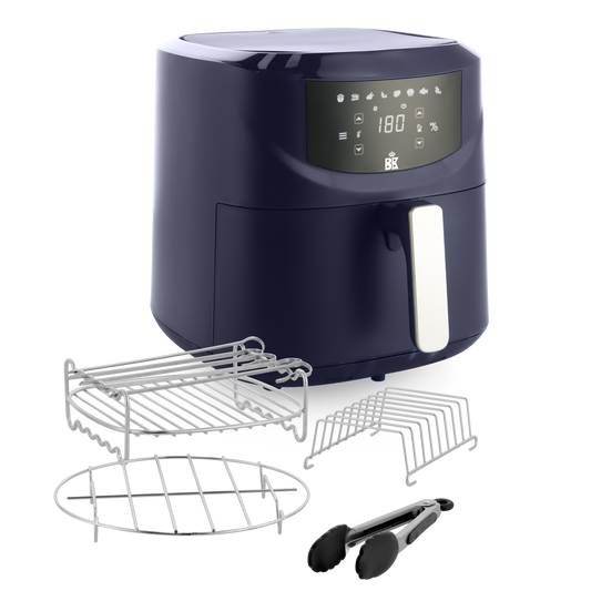 BK Connect XXL Airfryer 7.6l + 4-delige grillset
