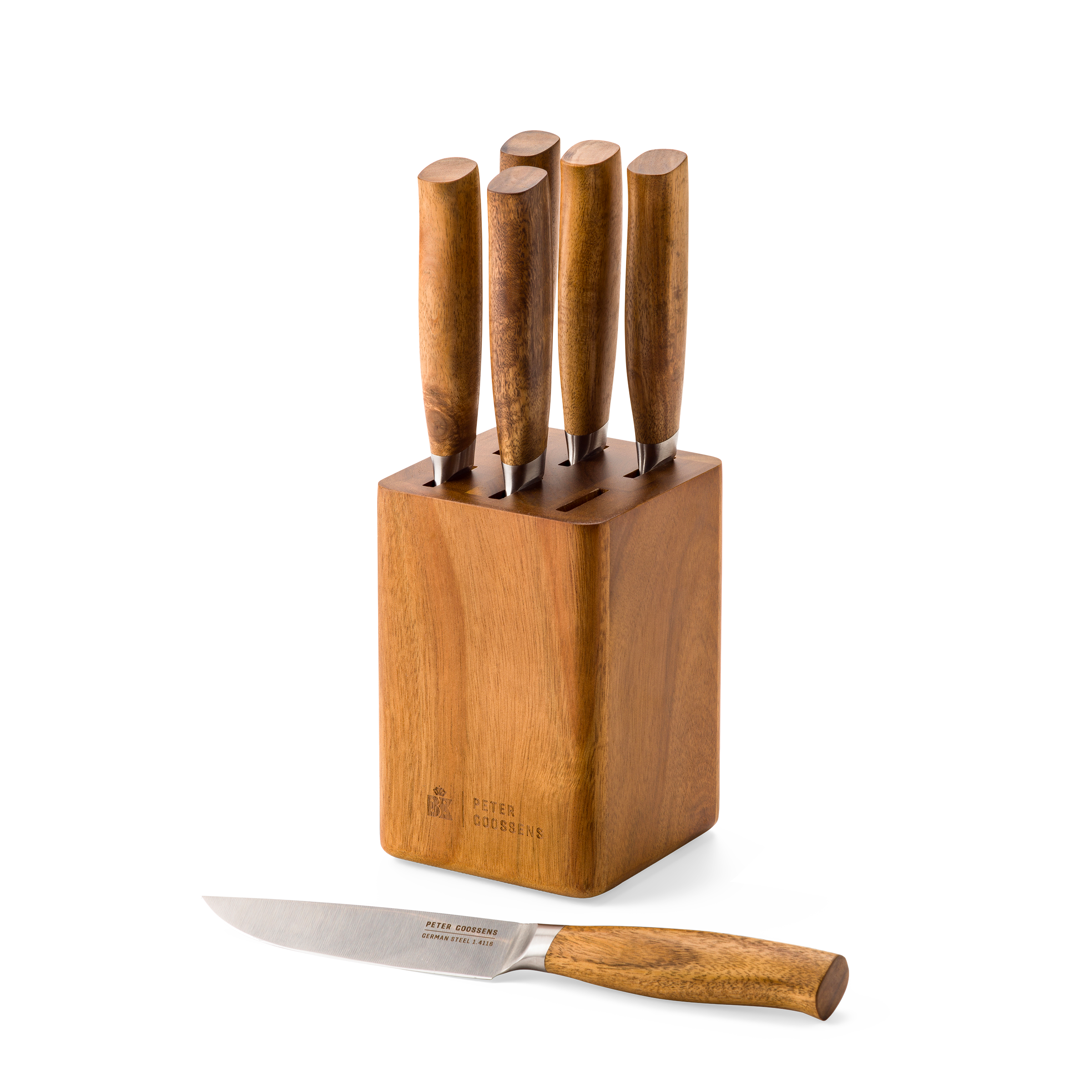 Maestro Steakmessenblok met 6 steakmessen