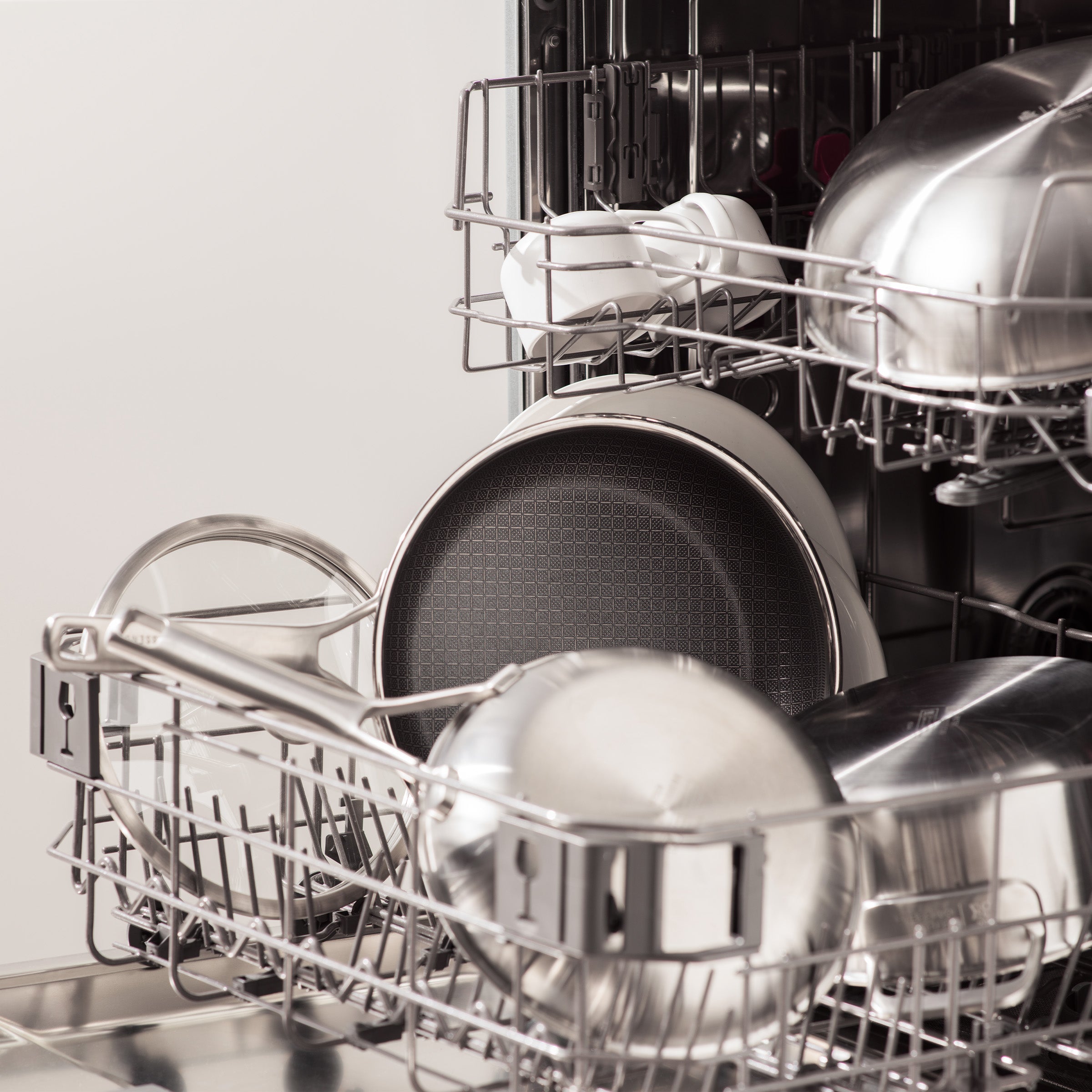 Durabond Hybride koekenpanset (24cm + 28cm) + wok