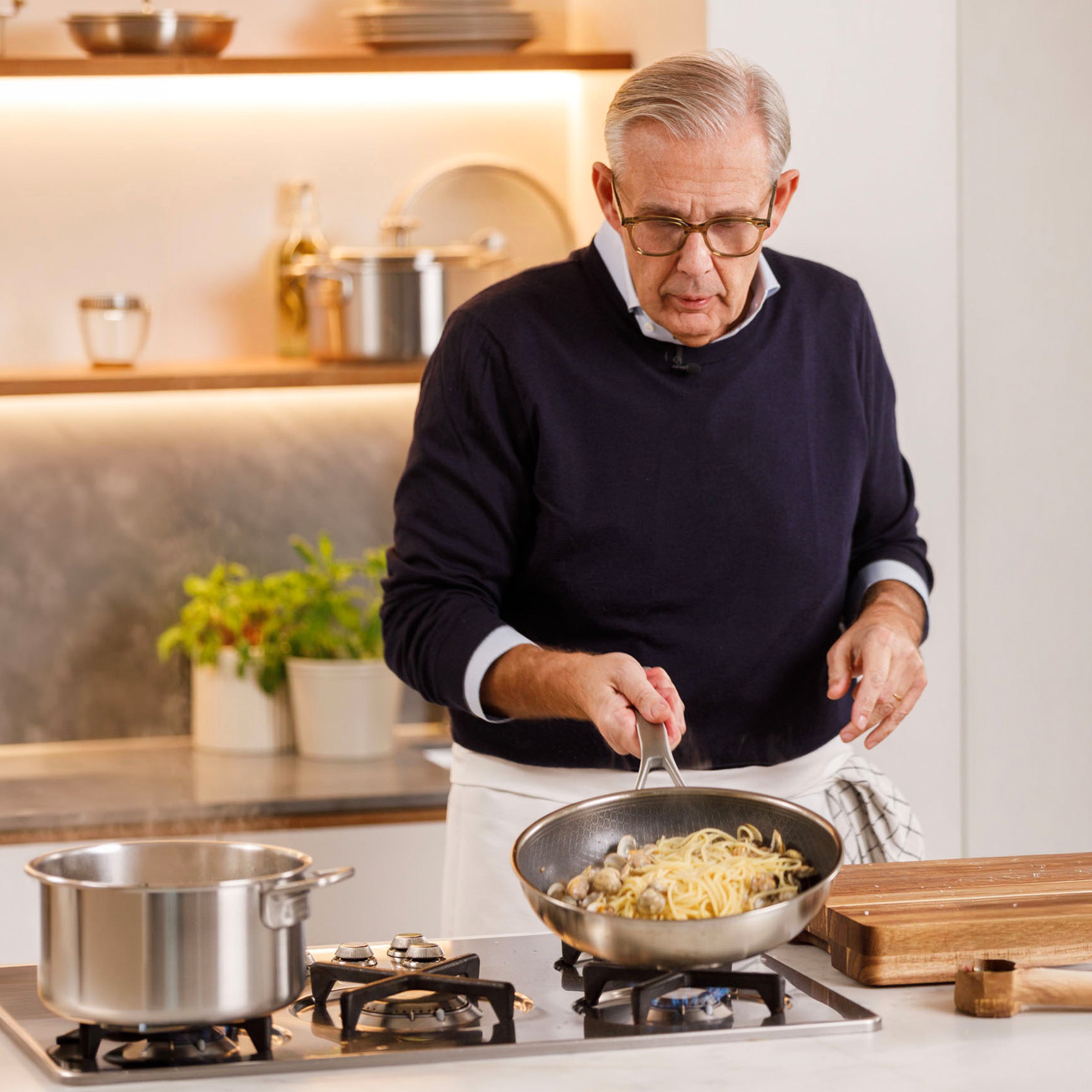 Durabond Hybride koekenpanset (24cm + 28cm) + wok