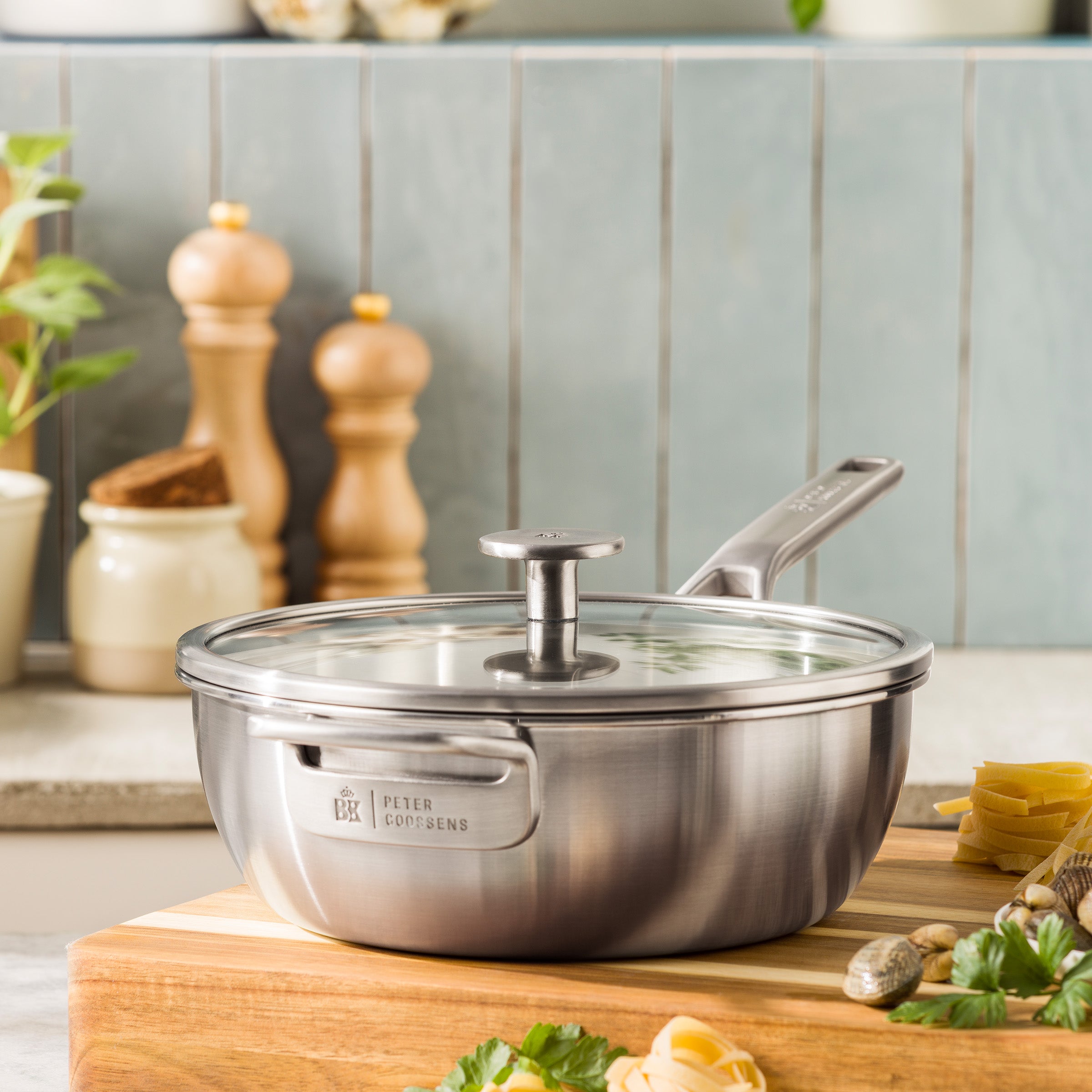 Maestro RVS Sauteuse 24 cm