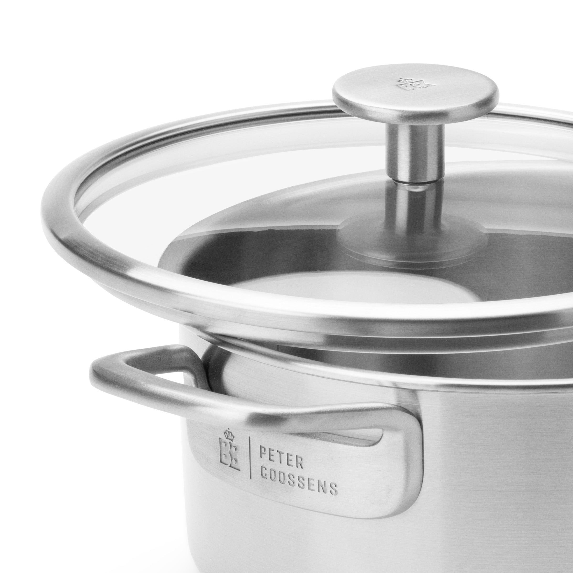 Maestro RVS Kookpan 24cm