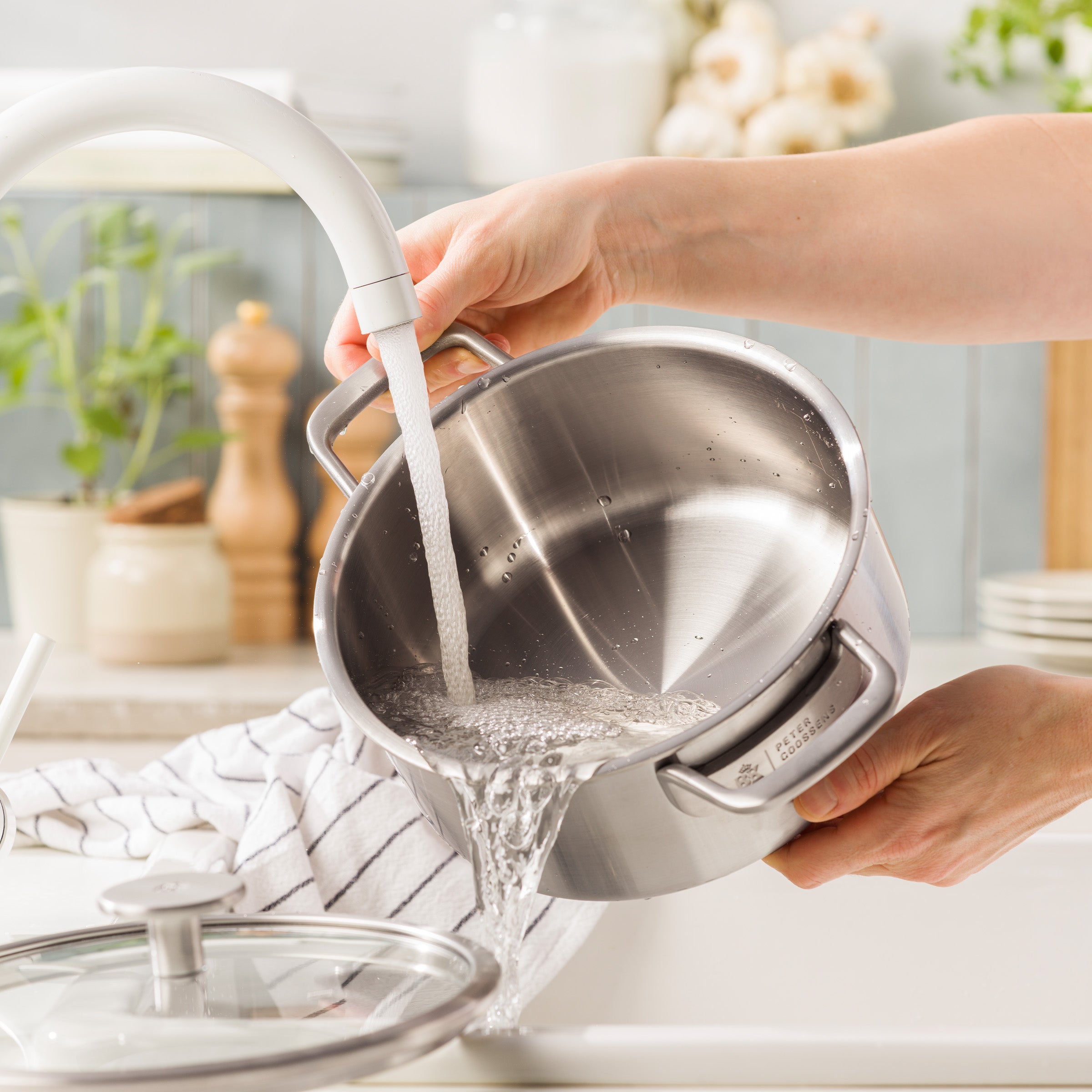 Maestro RVS Kookpan 24cm