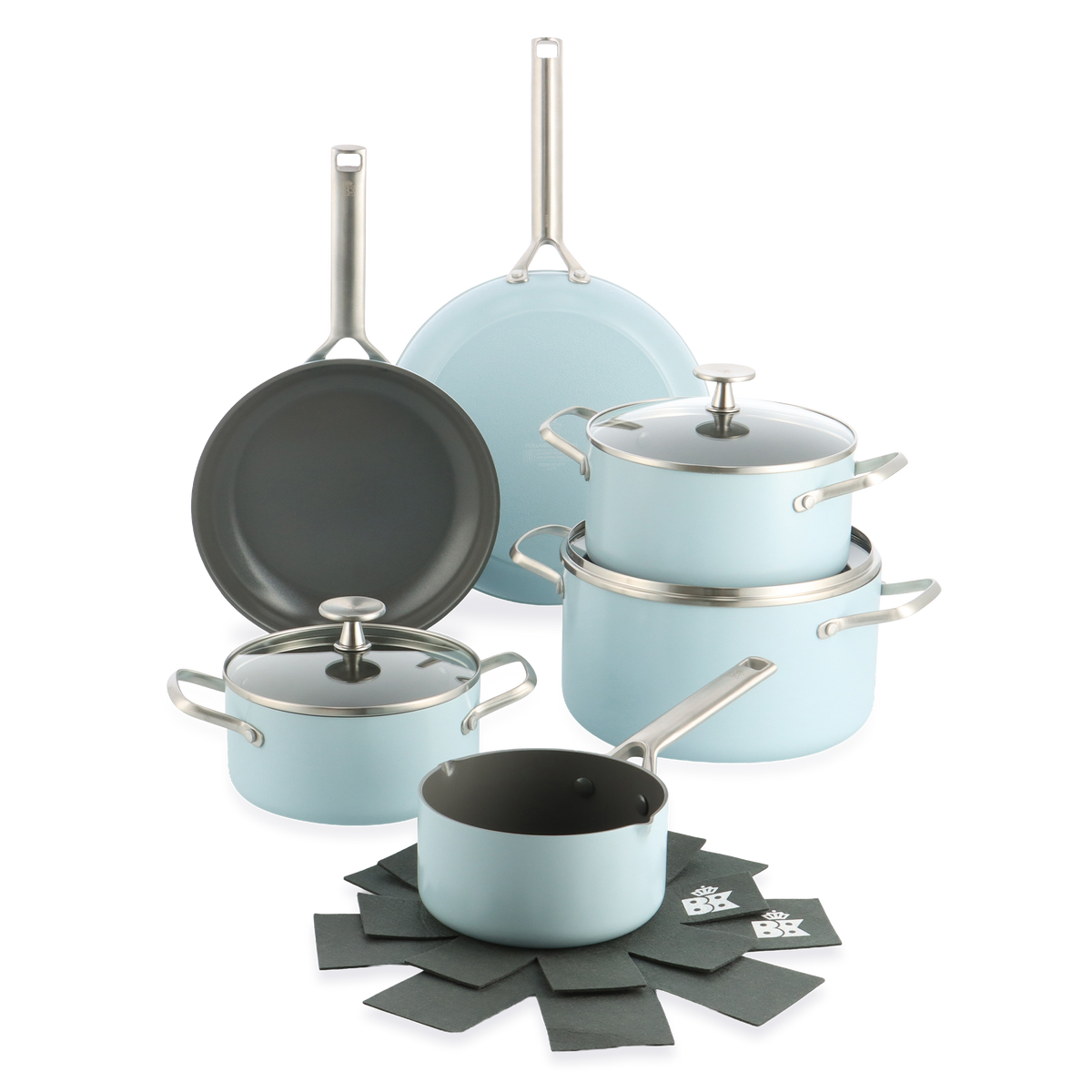 Sublime 6-delige set Misty Blue