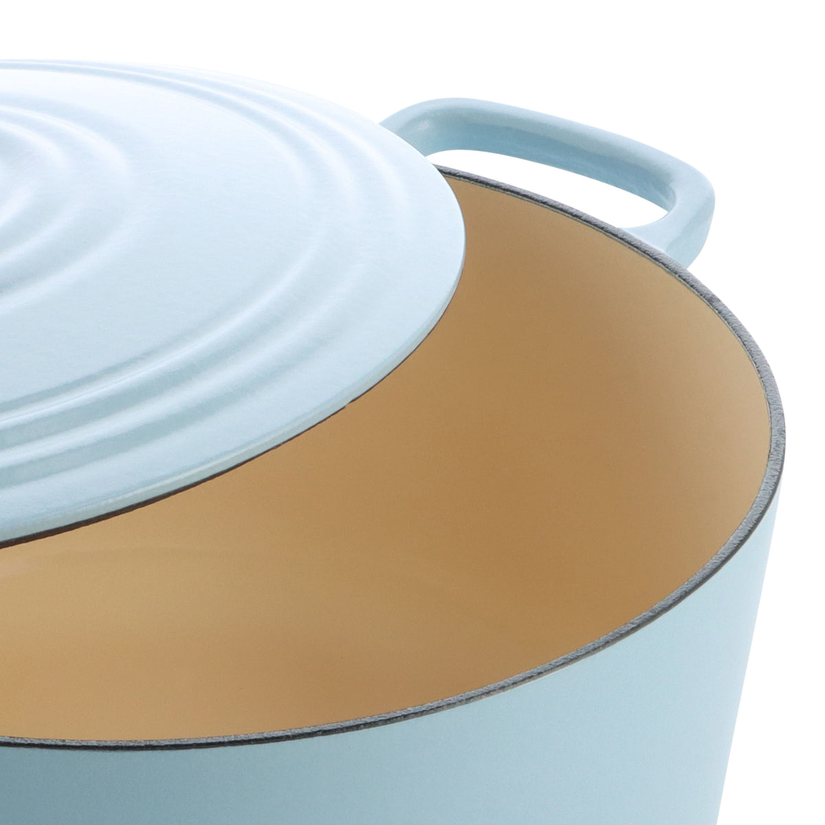 Bourgogne braadpan 24cm/4.2L Misty Blue