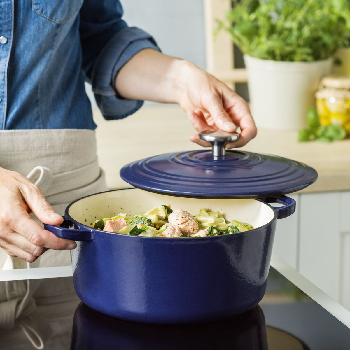 Bourgogne braadpan 24cm/4.2L Polar Night
