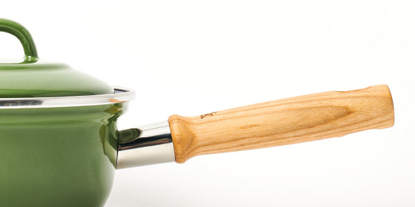 Indigo steelpan met deksel Groen