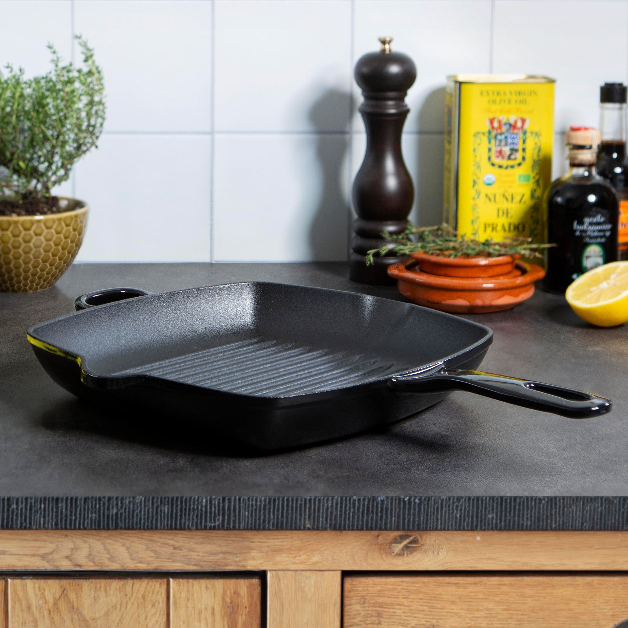 Bourgogne grillpan Black