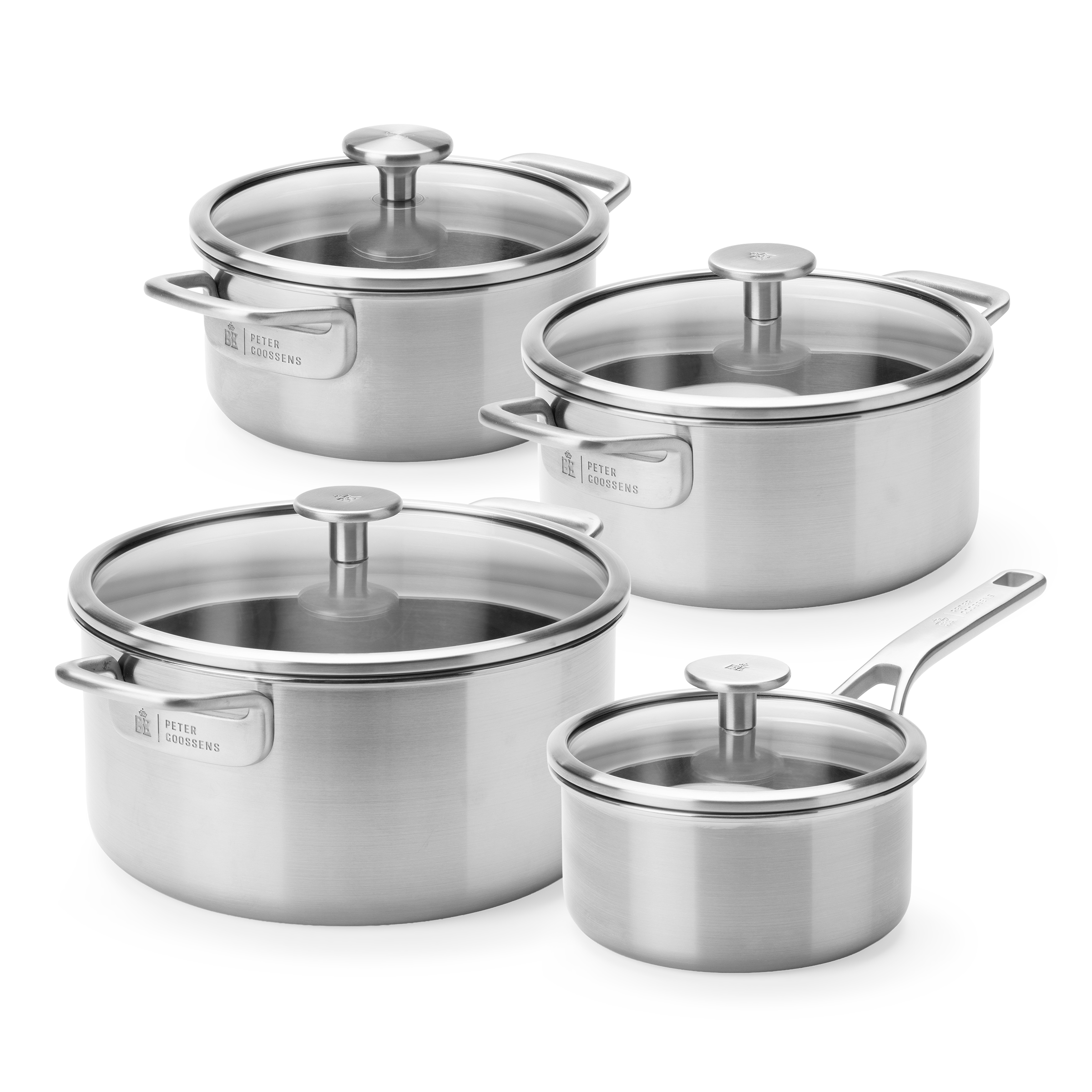 Maestro RVS 4-delige kookset
